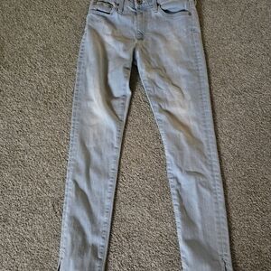 Adriano Goldschmied Farrah Skinny Ankle Jeans Light Blue 26